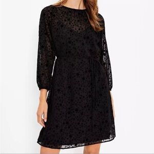 Loft Star Tie Waist Dress NEVER WORN